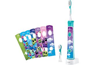 PHILIPS SONICARE Sonicar HX6322/04 - Elektrische Zahnbürste für Kinder (Blau)